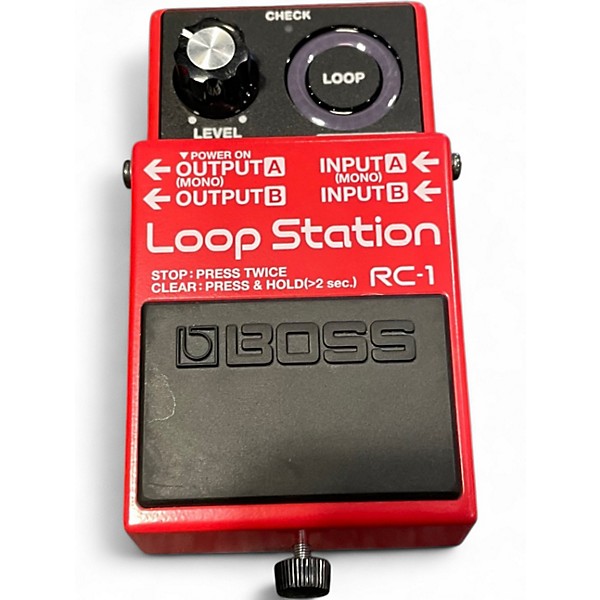 Used BOSS RC1 Loop Station Pedal