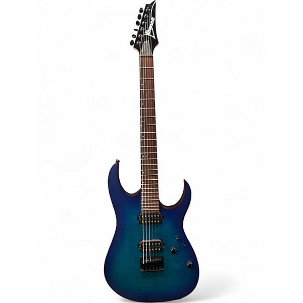 Used Ibanez RG6003FM Blue Solid Body Electric Guitar