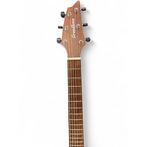 Used Breedlove DISCOVERY COMPANION COOPER E Natural Acoustic Guitar