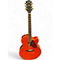 Used Gretsch Guitars G5022CE Rancher Jumbo Orange Acoustic Electric Guitar thumbnail
