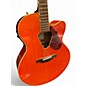 Used Gretsch Guitars G5022CE Rancher Jumbo Orange Acoustic Electric Guitar