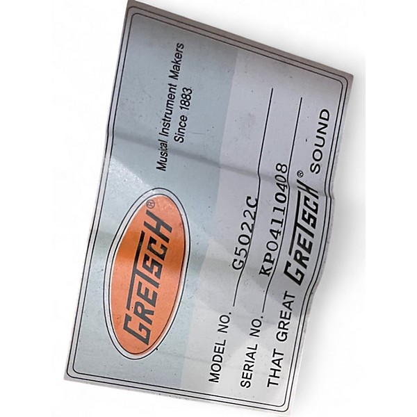 Used Gretsch Guitars G5022CE Rancher Jumbo Orange Acoustic Electric Guitar