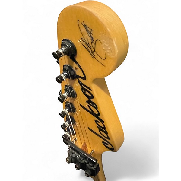 Used Jackson Adrian Smith Signature White Solid Body Electric Guitar