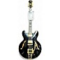 Used Epiphone DOT ES 355  Ebony Hollow Body Electric Guitar