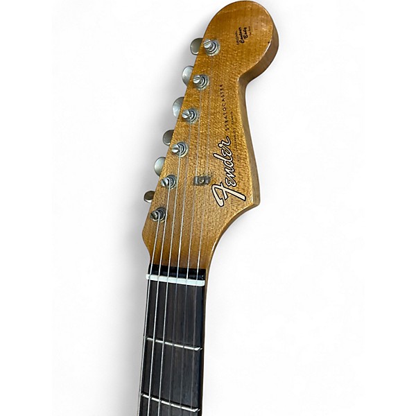 Used Fender Custom Shop GC Dealer Select Journeyman Stratocaster Aged Candy Apple Red Solid Body Electric Guitar