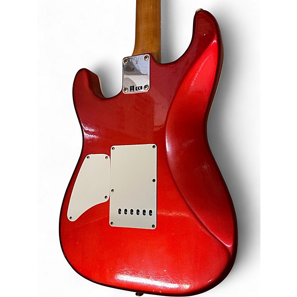 Used Fender Custom Shop GC Dealer Select Journeyman Stratocaster Aged Candy Apple Red Solid Body Electric Guitar