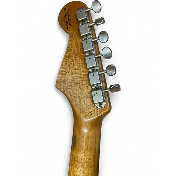 Used Fender Custom Shop GC Dealer Select Journeyman Stratocaster Aged Candy Apple Red Solid Body Electric Guitar