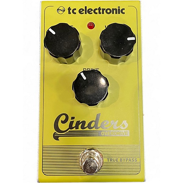 Used TC Electronic Cinders Overdrive Effect Pedal
