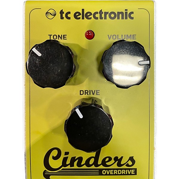 Used TC Electronic Cinders Overdrive Effect Pedal