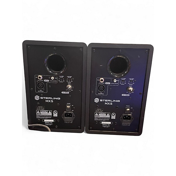 Used Sterling Audio MX5 Pair Powered Monitor