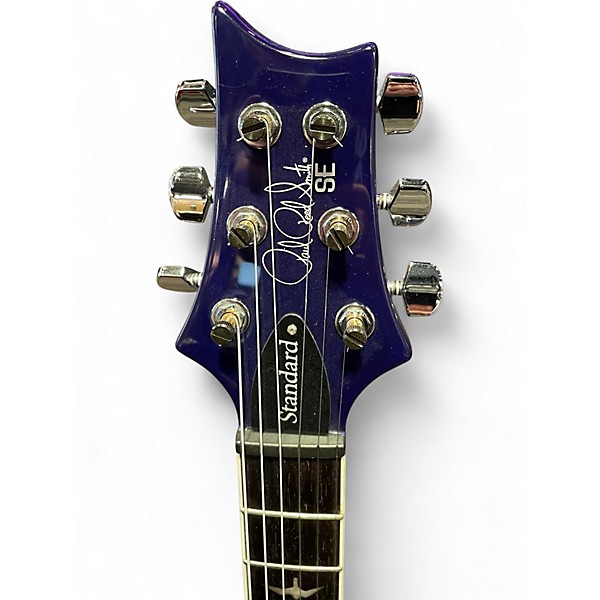 Used PRS SE Standard 24 Blue Solid Body Electric Guitar