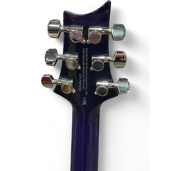 Used PRS SE Standard 24 Blue Solid Body Electric Guitar