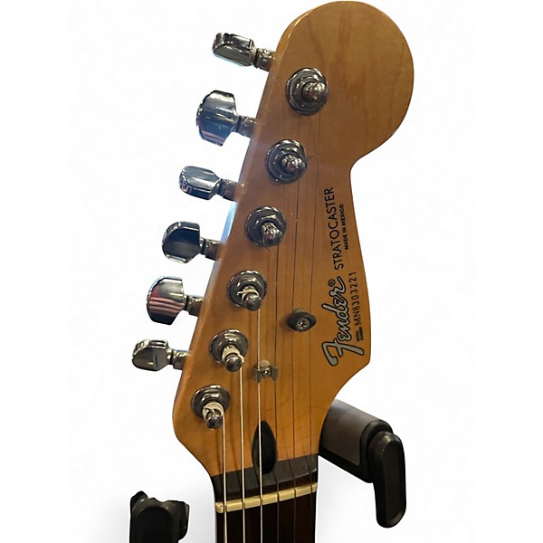 Used Fender Standard Stratocaster Cream Solid Body Electric Guitar