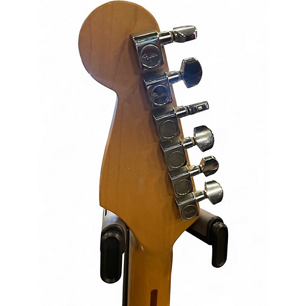 Used Fender Standard Stratocaster Cream Solid Body Electric Guitar