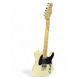 Used Fender American Standard Telecaster Olympic White Solid Body Electric Guitar