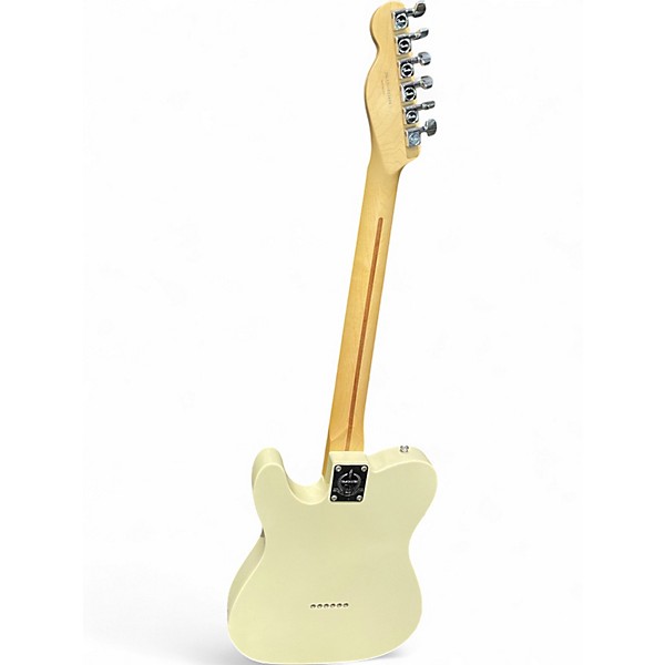 Used Fender American Standard Telecaster Olympic White Solid Body Electric Guitar