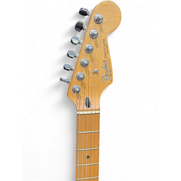 Used Fender Standard Stratocaster Quilt Sienna Sunburst Solid Body Electric Guitar