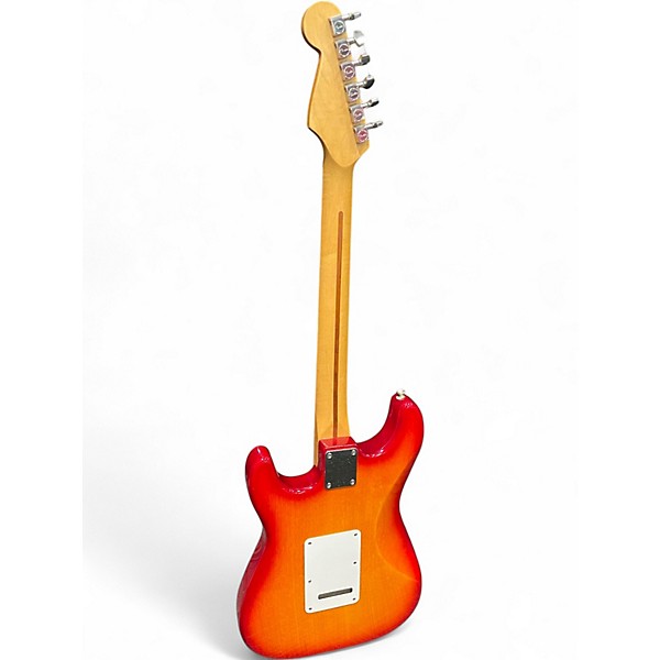 Used Fender Standard Stratocaster Quilt Sienna Sunburst Solid Body Electric Guitar