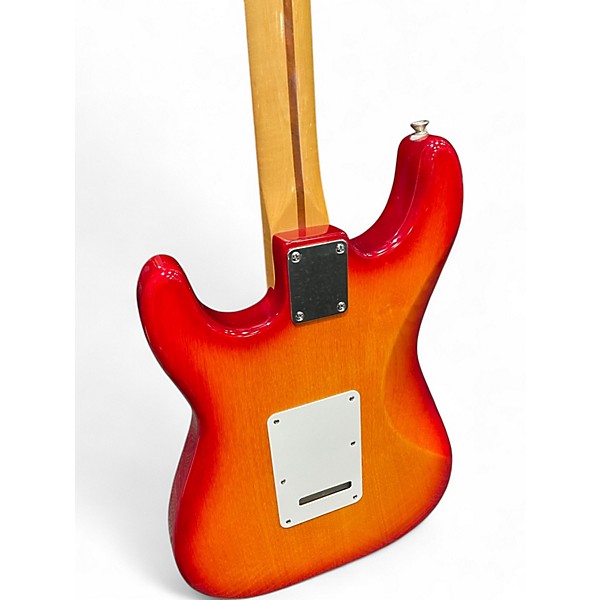 Used Fender Standard Stratocaster Quilt Sienna Sunburst Solid Body Electric Guitar