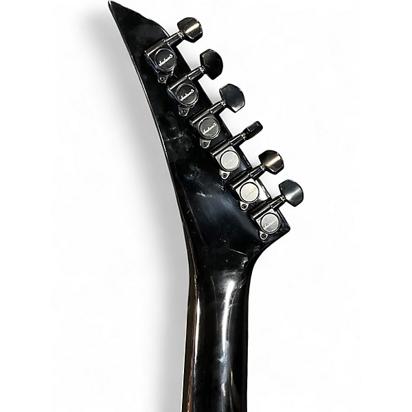 Used Jackson JS34 Black and Silver Solid Body Electric Guitar