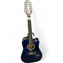 Used Takamine GD30CE-12 Blue 12 String Acoustic Electric Guitar