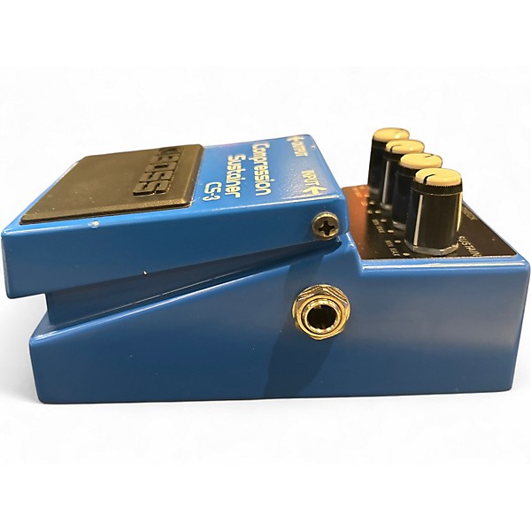 Used BOSS CS3 Compressor Sustainer Effect Pedal