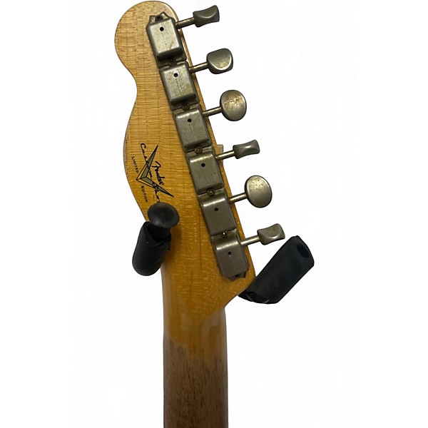 Used Fender 1960 LTD CUSTOM SHOP HEAVY RELIC TELECASTER 3 Color Sunburst Solid Body Electric Guitar