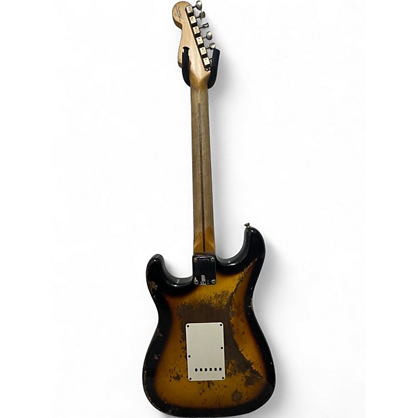 Used Fender 1957 STRATOCASTER SUPER HEAVY RELIC 2 Color Sunburst Solid Body Electric Guitar