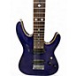 Used Schecter Guitar Research DIAMOND SERIES C7 Blue Solid Body Electric Guitar