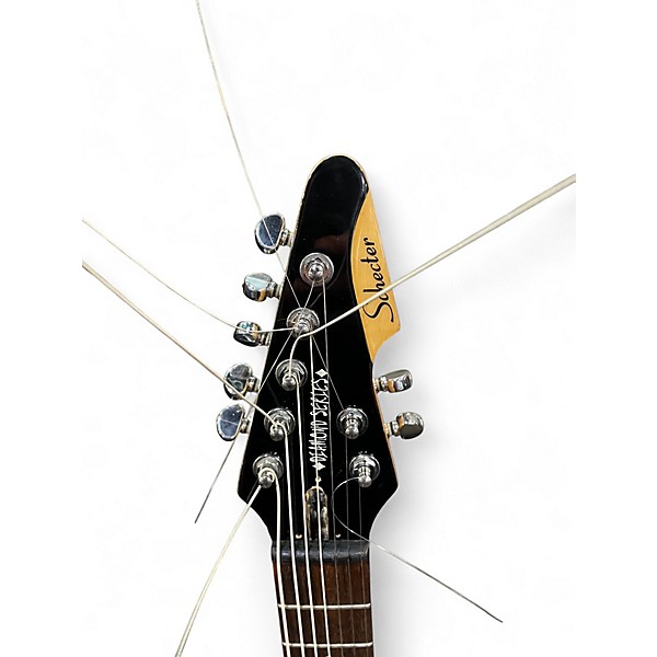 Used Schecter Guitar Research DIAMOND SERIES C7 Blue Solid Body Electric Guitar