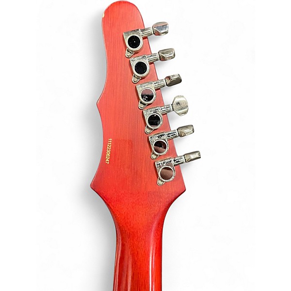 Used Epiphone Worn 1966 Wilshire Wine Red Solid Body Electric Guitar