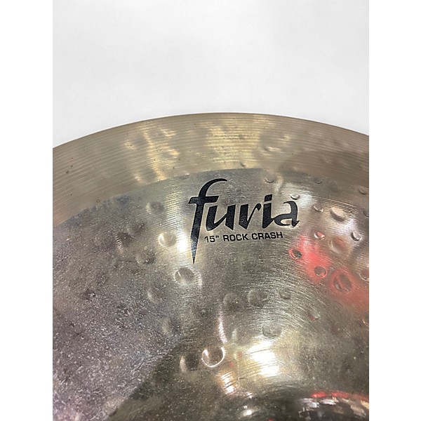 Used Stagg 15in Furia Rock Crash Cymbal