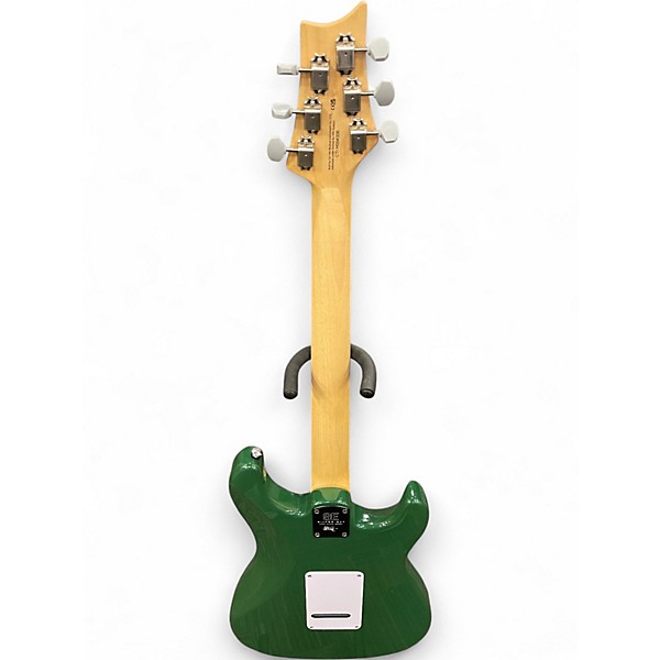 Used PRS SE Silver Sky LAUREL GREEN Solid Body Electric Guitar