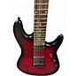Used Sterling by Music Man ason Richardson Signature 7-String Cutlass Dark Scarlet Burst Satin Solid Body Electric Guitar