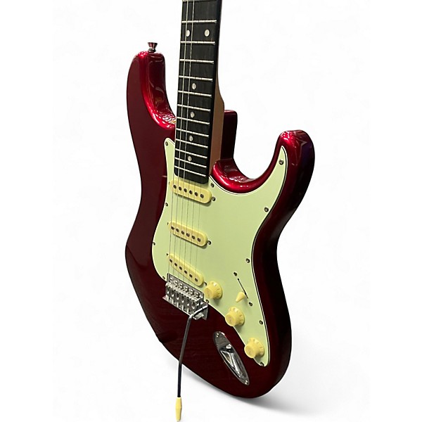 Used Tagima TW SERIES 500 Chrome Red Solid Body Electric Guitar