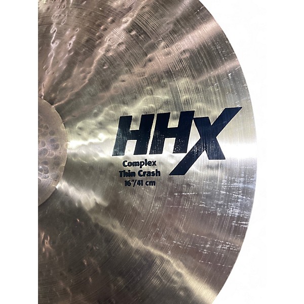 Used SABIAN 16in HHX Complex Crash Cymbal