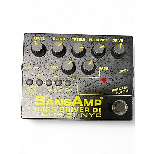 Used Tech 21 Sansamp PBDR Bass Driver DI Bass Effect Pedal