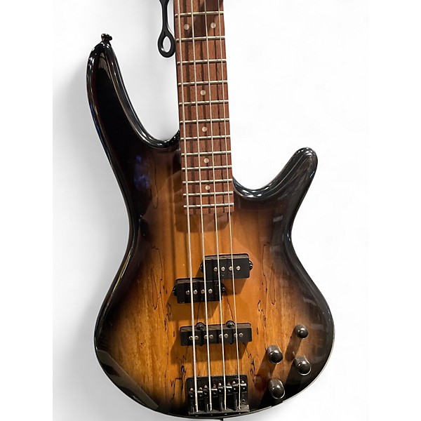 Used Ibanez GSR200SM Gio Series Natural Gray Burst Electric Bass Guitar