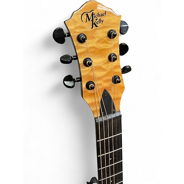 Used Michael Kelly Forte Port X Partial Eclipse Acoustic Electric Guitar