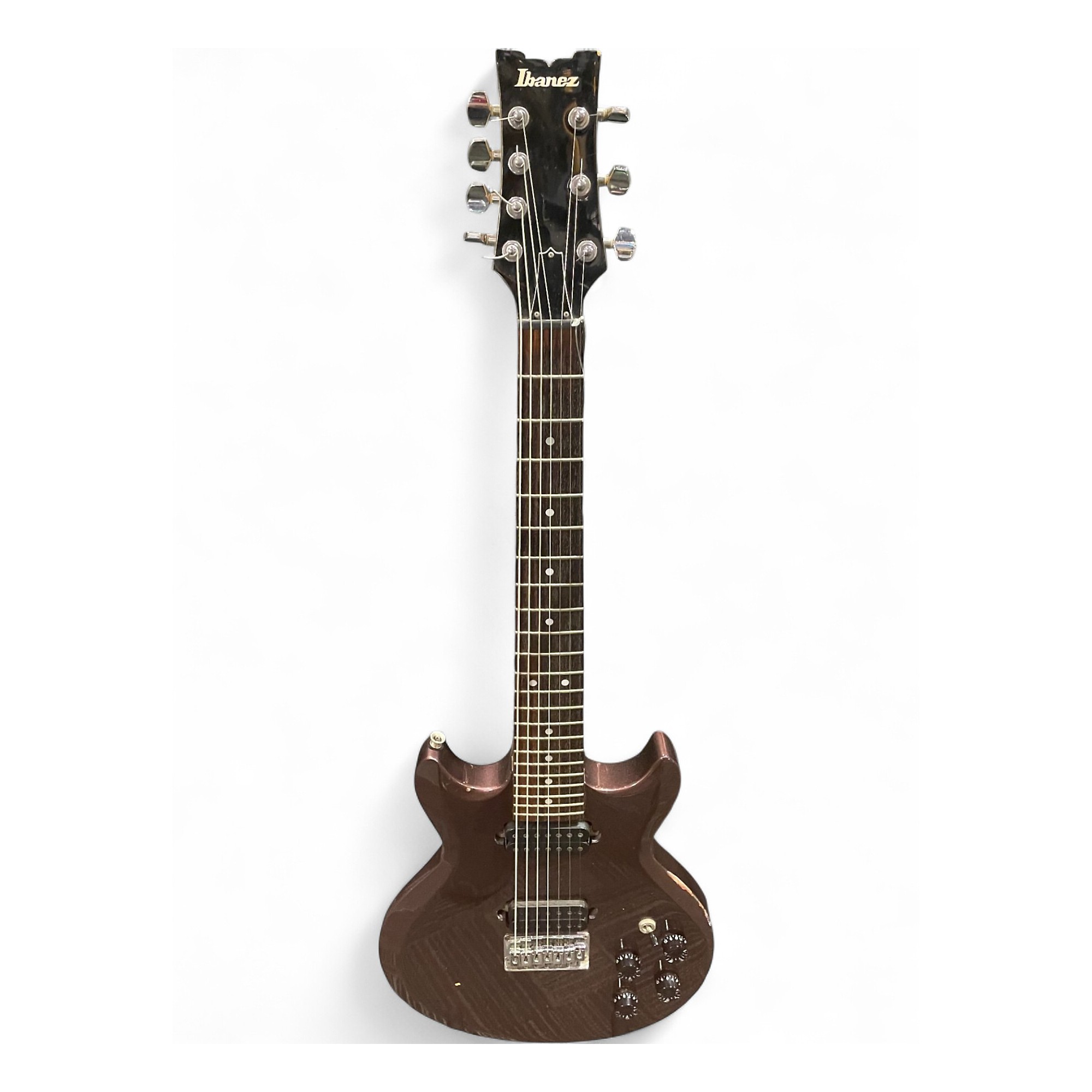 Used Ibanez AX7521 CHERRY FUDGE Solid Body Electric Guitar CHERRY