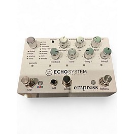 Used Empress Effects ECHO SYSTEM DELAY Effect Pedal