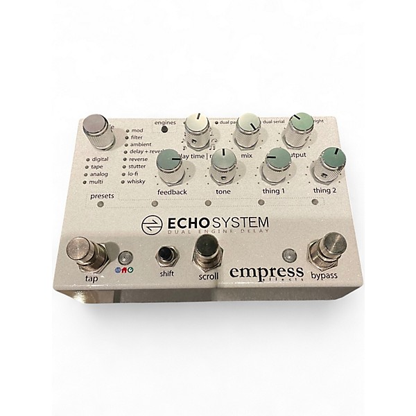 Used Empress Effects ECHO SYSTEM DELAY Effect Pedal