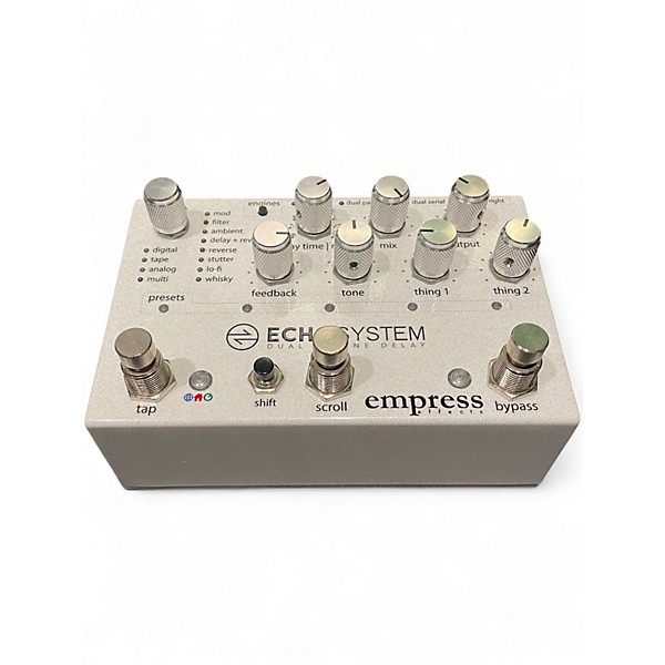 Used Empress Effects ECHO SYSTEM DELAY Effect Pedal