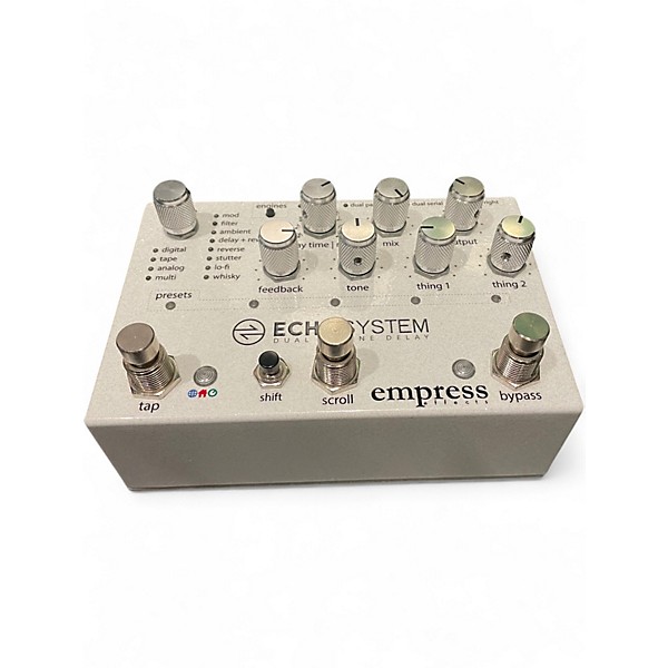 Used Empress Effects ECHO SYSTEM DELAY Effect Pedal