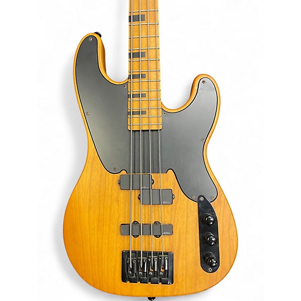 Used Schecter Guitar Research Model T SATIN Electric Bass Guitar