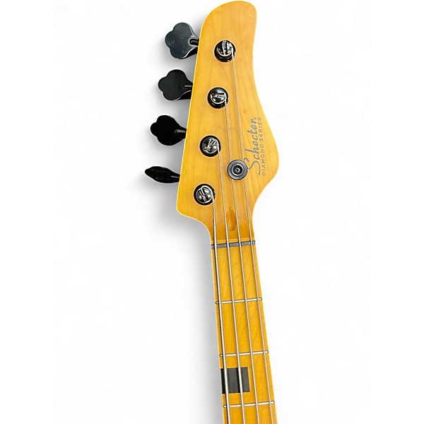 Used Schecter Guitar Research Model T SATIN Electric Bass Guitar