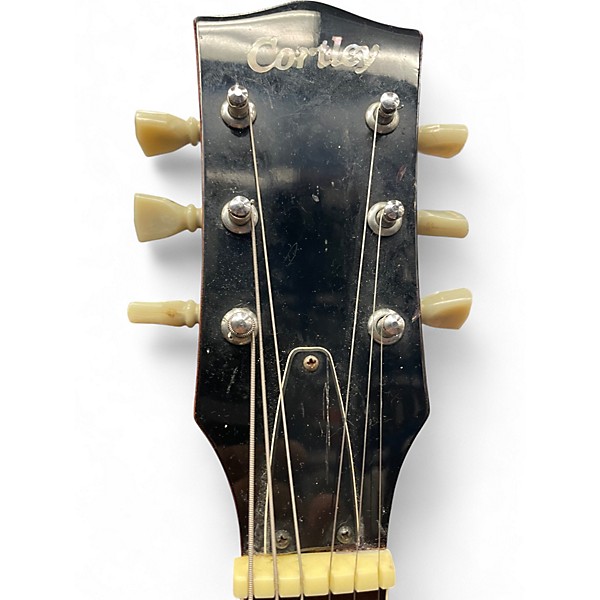 Used Cortley 335 Red Hollow Body Electric Guitar