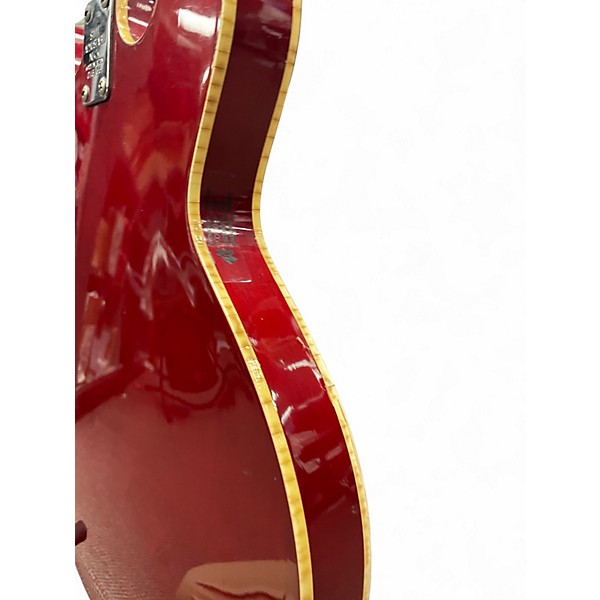 Used Cortley 335 Red Hollow Body Electric Guitar