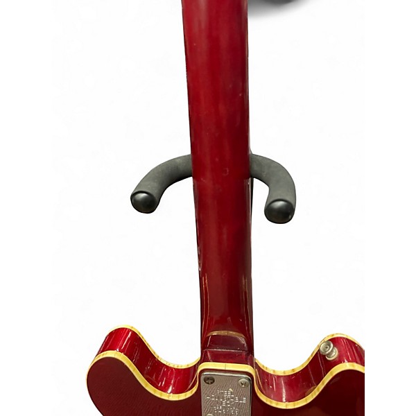 Used Cortley 335 Red Hollow Body Electric Guitar