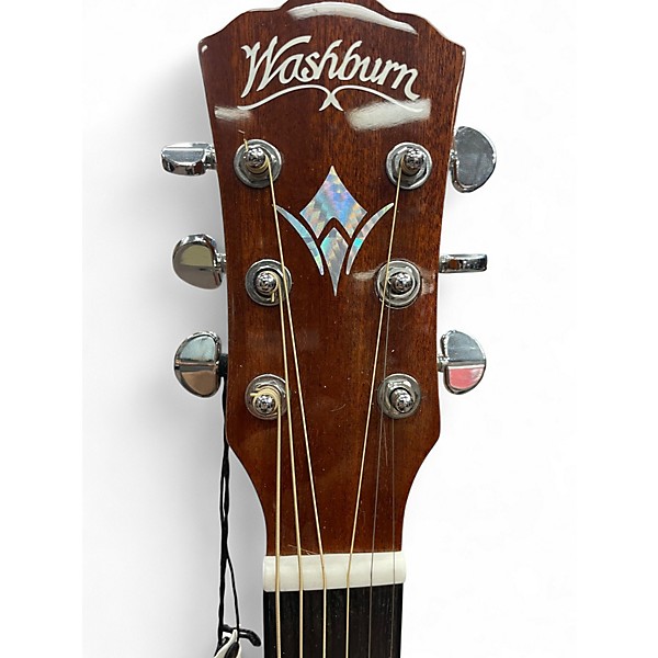 Used Washburn Apprentice Natural Acoustic Guitar